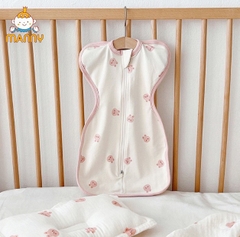Nhộng chũn Manny hoạ tiết Hàn Quốc giúp bé ngủ ngon, sâu giấc