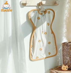 Nhộng chũn Manny hoạ tiết Hàn Quốc giúp bé ngủ ngon, sâu giấc