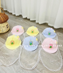 Mũ khăn voan loại đẹp cho bé sơ sinh