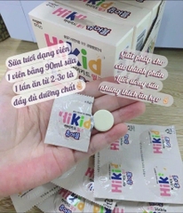TPCN - Sữa Hikid dạng viên tăng chiều cao Hàn Quốc 1 hôp 3 vỉ 60 viên cho trẻ 1-12 tuổi