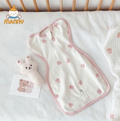 Nhộng chũn Manny hoạ tiết Hàn Quốc giúp bé ngủ ngon, sâu giấc
