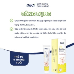 Kem Chàm theCi - Kem bôi cho trẻ em chàm sữa, rôm sảy, hăm tã - Tuýp 15gr