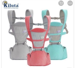 Địu Em Bé 4 Tư Thế, Địu Ngồi Trợ Lực, Chống Gù Cho Bé Gọn Nhẹ Tiện Dụng