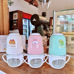 Máy xay YumBear đa năng có tay cầm dung tích 300ml