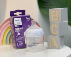 BÌNH SỮA PHILIPS AVENT NATURAL BABY BOTTLE 125ML (NEW EDITION) Mẫu mới