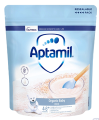 Bột ăn dặm Aptamil vị Gạo hữu cơ (4-6m+)