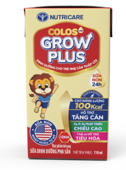 SỮA PHA SẴN COLOS24H GROW PLUS NUTRICARE 110ML