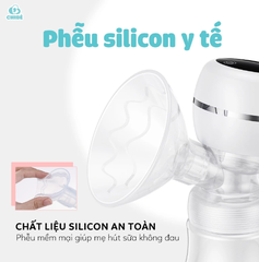 MÁY HÚT SỮA KHÔNG DÂY CHIBÉ MOMI 3 CB02 ( CHÍNH HÃNG -BẢO HÀNH 18 THÁNG)