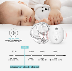 Máy hút sữa điện đôi rảnh tay CHIBÉ CB010 ( BH chính hãng 12 tháng)