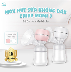 MÁY HÚT SỮA KHÔNG DÂY CHIBÉ MOMI 3 CB02 ( CHÍNH HÃNG -BẢO HÀNH 18 THÁNG)