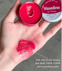 Son Dưỡng Vaseline Dưỡng Hồng Mềm Môi Lip Therapy Rosy Lips Hộp 20g