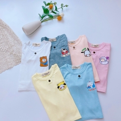 Áo dài tay thun lạnh Rimino size 1-5 tuổi
