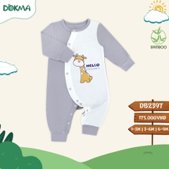 Body cài lệch dài tay Dokma mã DB2397