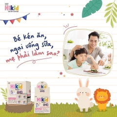 TPCN - Sữa Hikid dạng viên tăng chiều cao Hàn Quốc 1 hôp 3 vỉ 60 viên cho trẻ 1-12 tuổi