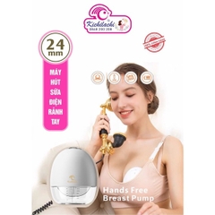 PKBS - Máy hút sữa điện rảnh tay KICHILACHI, hút êm, không đau (Pin sạc tích điện, chất liệu TRITAN)