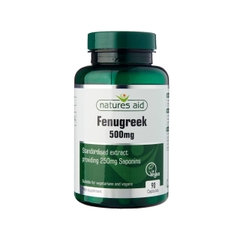 TPCN - Viên uống lợi sữa cỏ cà ri Anh Natures Aid Fenugreek 500mg (90 viên)