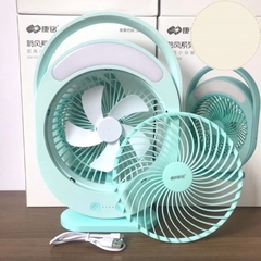 Quạt tích điện để bàn Electric Fan 3 Tốc Độ Và F0336 Có Đèn Led-cao cấp