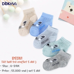 Tất lưới trẻ em Dokma 0-6m