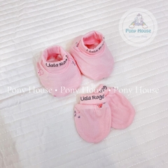 Bao Tay Bao Chân Uala Rogo - Set Bao Tay Chân Sơ Sinh Mềm Mịn Cho Bé Trai, Bé Gái Từ Sơ Sinh