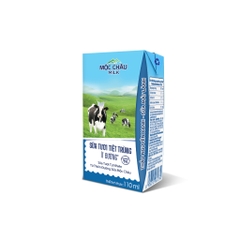 Sữa tươi tiệt trùng ít đường MỘC CHÂU 110ml (lốc 4 hộp)