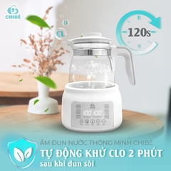 ẤM ĐUN NƯỚC PHA SỮA THÔNG MINH CHIBÉ MB002- ĐIỀU KHIỂN TỪ XA