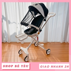 Đồ chơi - Xe đẩy M9 có lò xo giảm xóc, đảo chiều, không bàn ăn đảo chiều có thể nằm ngả ngồi cho bé