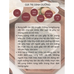 Lá rong biển ăn liền vị truyền thống SUNG GYUNG