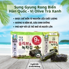 Lá rong biển ăn liền vị truyền thống SUNG GYUNG