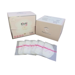 Miếng Lót Thấm Sữa Kichilachi Hộp 108 Miếng Dán Thấm Sữa Siêu Mỏng, Siêu Thấm, Chống Tràn