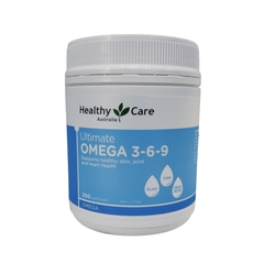 Healthy Care Ultimate Omega 3-6-9 Capsules Của Úc  - Hỗ Trợ Tim Mạch, Thần Kinh