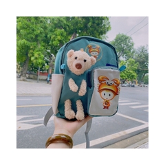 Balo Mầm Non Cho Bé Kèm Gấu