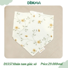 Khăn tam giác xô Dokma bé trai, bé gái (yếm xô)