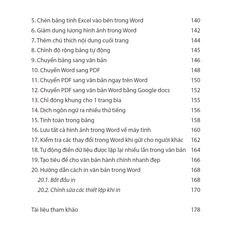 Sách Word Ứng Dụng Văn Phòng - Từ Cơ Bản Đến Nâng Cao