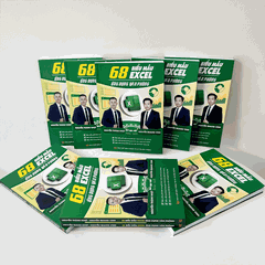 Sách 68 Biểu Excel Ứng dụng văn phòng