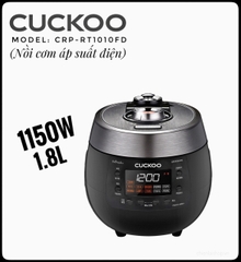 Nồi cơm áp suất điện tử Cuckoo CRP-RT1010FD (1.8 Lít)