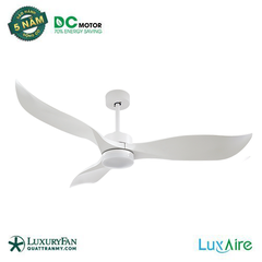 Quạt trần Lux Aire LUXAIRE CURVE 52” CV523DCLEDWH