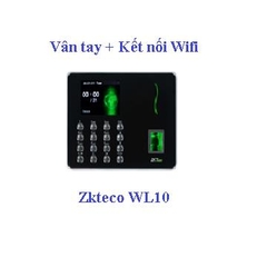 Máy chấm công vân tay kết nối wifi ZKteco WL10