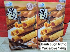 Bánh quy cuộn trứng Yuki & Love