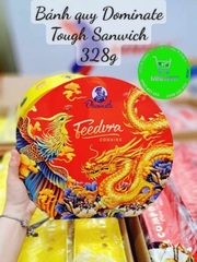 Bánh quy Dominate Tough Sanwich hộp sắt 328g ( đỏ) (6)