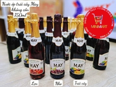 Nước ép trái cây May Pomegranate Sparkling 750ml (nho)