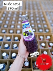 Nước ép trái cây hạt é  Basil Seed - Thailand 290ml ( nho đen)