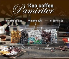 Kẹo Cà Phê Coffee Candy Pamiriter 70g Đài Loan ( cafe dừa)