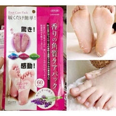 Túi Ủ Tẩy Tế Bào Chết Da Chân Lavender Foot Care Pack To Plan( NHẬT BẢN)