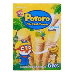 Bánh ốc quế Pororo 54g ( vị chuối) (20)