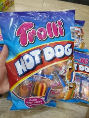 Kẹo dẻo trái cây hotdog Trolli 150g