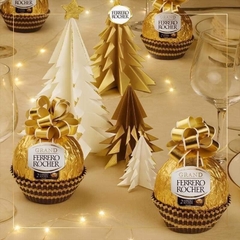 SOCOLA Ferrero Rocher quả cầu buộc nơ 240g