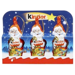 Socola Kinder (set 3 ông già Noel) 45g