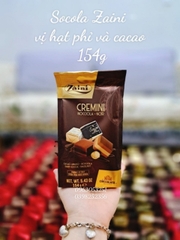 Socola Zaini Cremini Nocciola - Noir ( vị hạt phỉ và cacao) 154g