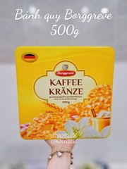 Bánh quy vòng rắc đường mịn Borggreve Kaffee 500g (vàng)(6)
