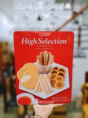 Bánh quy Bourbon High Selection 750g ( hộp sắt)